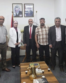 استقبلت إدارة الكلية الأستاذ كايد أبو جويعد وعضو مجلس بلدي مدينة الظاهرية الأستاذة أريج الطل.